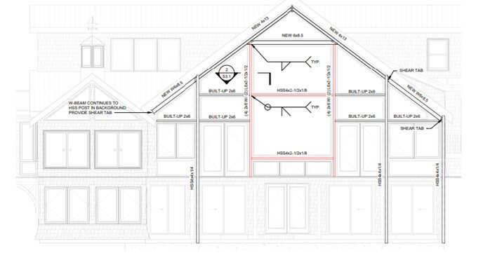 Gable End Moment Frames | Team Engineering
